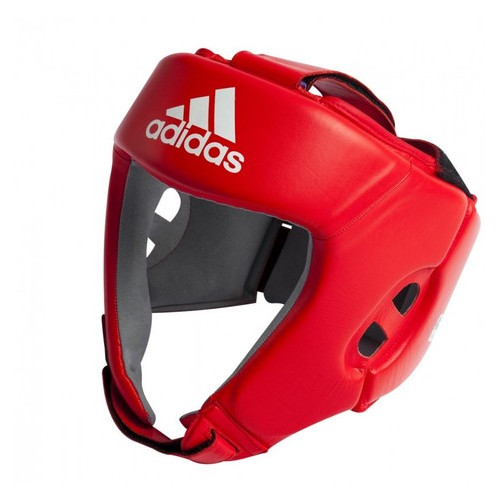 Боксерский шлем Adidas AIBA L Красный фото №1