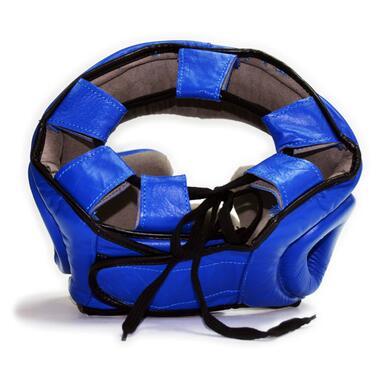 Боксерський шолом Thor 705 (Leather) Blue L фото №3