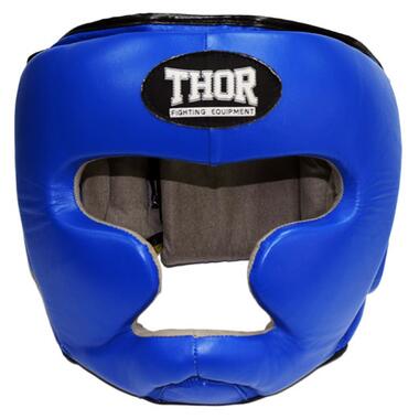 Боксерський шолом Thor 705 (Leather) Blue L фото №1