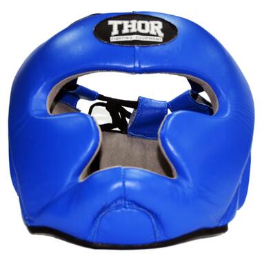 Боксерський шолом Thor 705 (Leather) Blue L фото №4