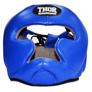 Боксерський шолом Thor 705 (Leather) Blue S фото №4