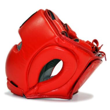 Боксерський шолом Thor 716 (Leather) Red S фото №3