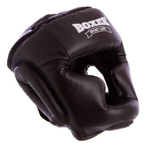 Шолом боксерський з повним захистом Boxer 2036 M Чорний (37429469) фото №1