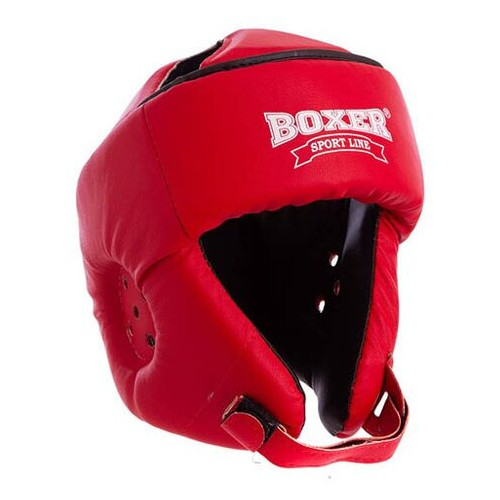 Шолом боксерський відкритий Boxer 2030 L Червоний (37429467) фото №1