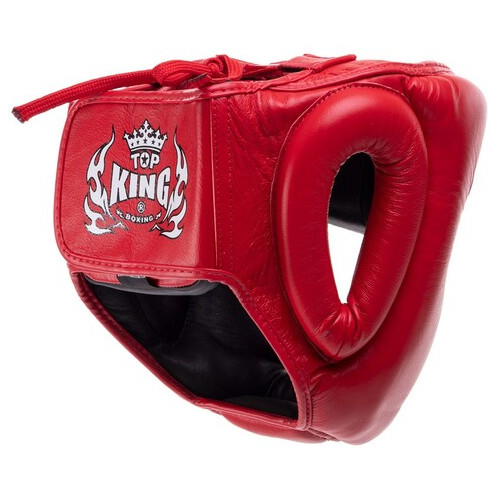 Шолом боксерський Top King Boxing у мексиканському стилі Extra Coverage TKHGEC-LV S Червоний (37409084) фото №3
