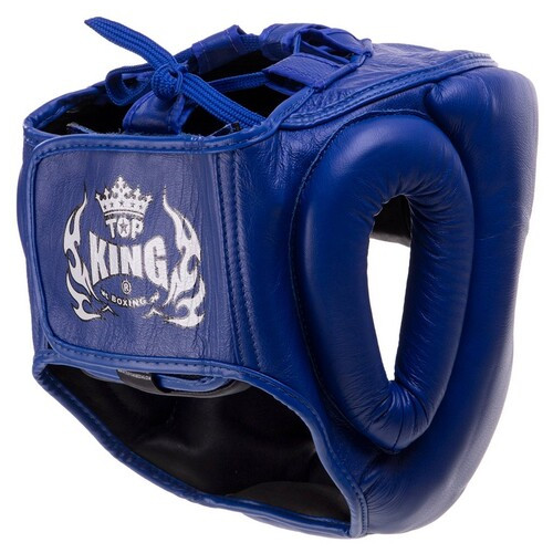 Шолом боксерський Top King Boxing у мексиканському стилі Extra Coverage TKHGEC-LV S Синій (37409084) фото №3