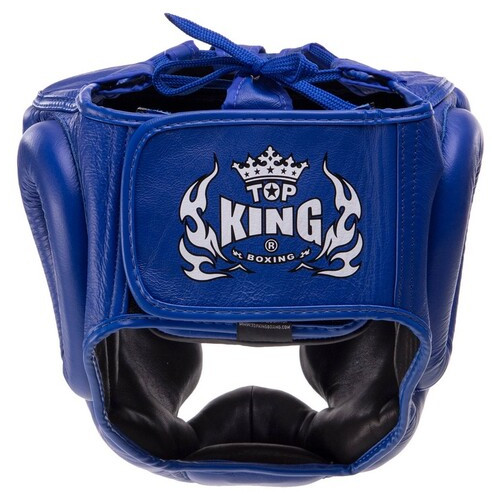 Шолом боксерський Top King Boxing у мексиканському стилі Extra Coverage TKHGEC-LV S Синій (37409084) фото №4