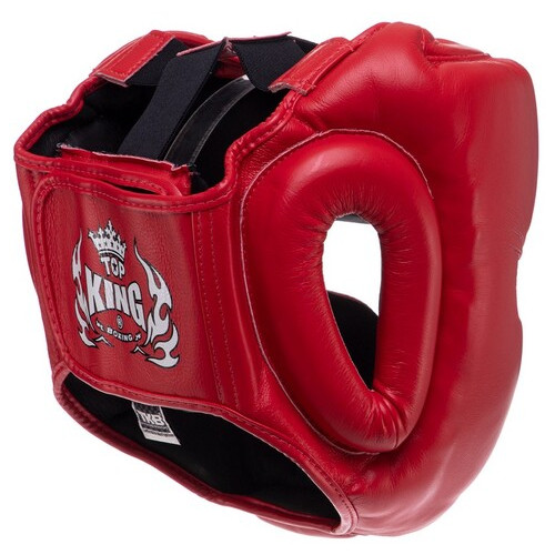 Шолом боксерський у мексиканському стилі Top King Boxing Full Coverage TKHGFC-EV M Червоний (37551046) фото №3