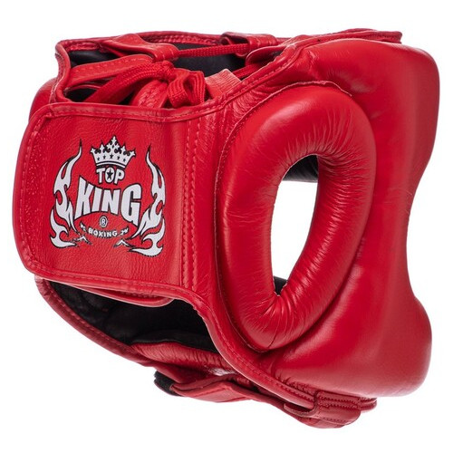 Шолом боксерський із бампером Top King Boxing Pro Training TKHGPT-CC L Червоний (37551053) фото №3