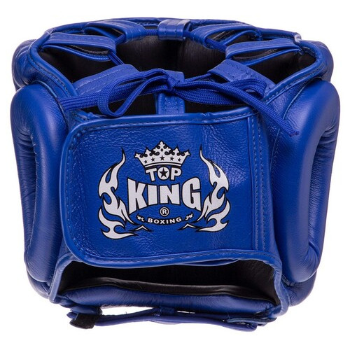 Шолом боксерський із бампером Top King Boxing Pro Training TKHGPT-CC L Синій (37551053) фото №4