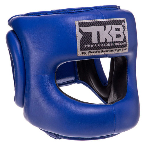 Шолом боксерський із бампером Top King Boxing Pro Training TKHGPT-CC L Синій (37551053) фото №1