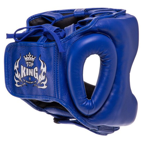 Шолом боксерський із бампером Top King Boxing Pro Training TKHGPT-CC L Синій (37551053) фото №3
