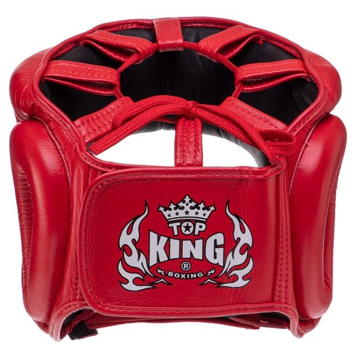 Шолом боксерський з бампером Top King Boxing Pro Training TKHGPT-OC L Червоний (37551054) фото №4