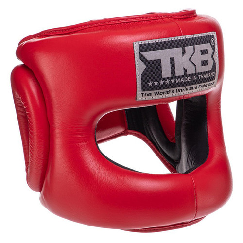 Шолом боксерський з бампером Top King Boxing Pro Training TKHGPT-OC L Червоний (37551054) фото №1