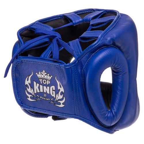 Шолом боксерський із бампером Top King Boxing Pro Training TKHGPT-OC L Синій (37551054) фото №3