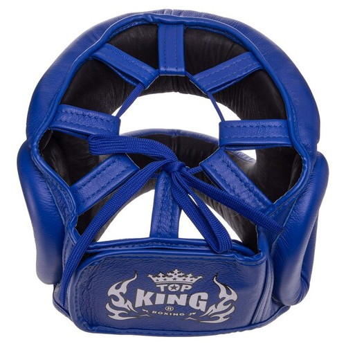 Шолом боксерський з бампером Top King Boxing TKHGPT-OC XL Синій (37551054) фото №5
