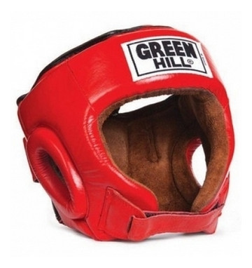 Боксерский шлем Green Hill BEST S Красный фото №1