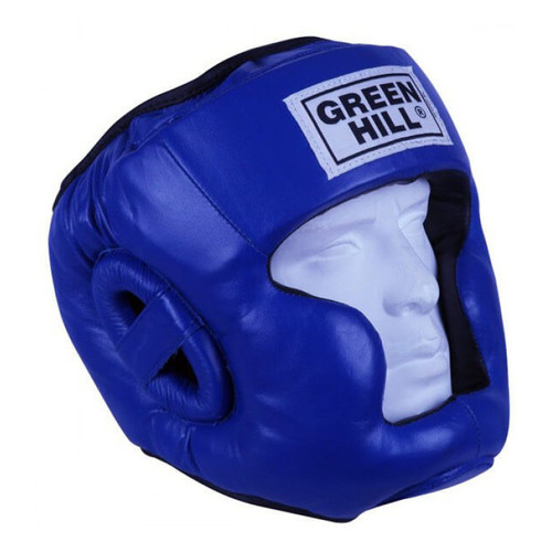 Боксерский шлем Green Hill SPARRING L Синий фото №1