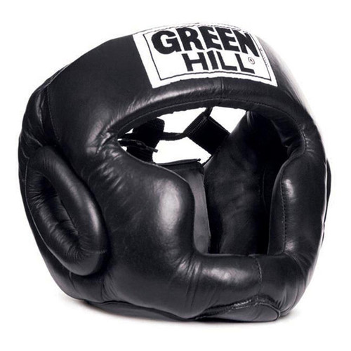 Боксерский шлем Green Hill SUPER L Черный фото №1