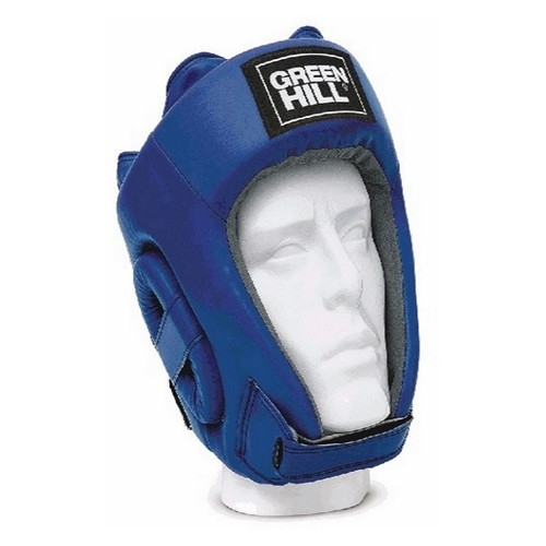 Боксерский шлем Green Hill UBF лицензированный ФБУ L Синий фото №1