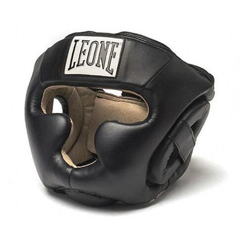 Шлем боксерский Leone Junior S Черный (37333015) фото №1