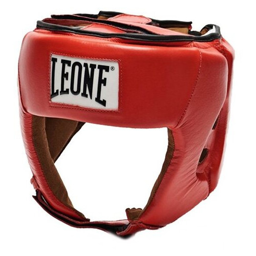 Шолом боксерський для змагань Leone Contest S Червоний (37333044) фото №1