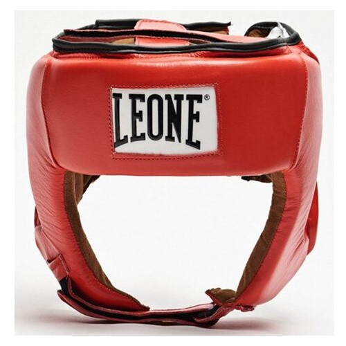 Шолом боксерський для змагань Leone Contest S Червоний (37333044) фото №2