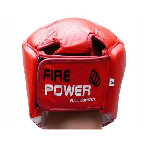 Шолом боксерський FirePower FPHG2 (L) Червоний фото №3