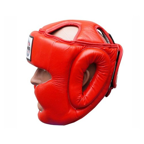 Шолом боксерський FirePower FPHG3 (XL) Червоний фото №2