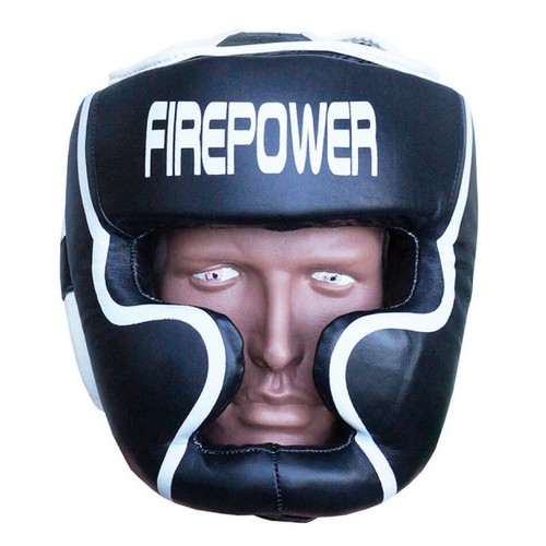 Шолом боксерський FirePower FPHG5 (XL) Чорний фото №2