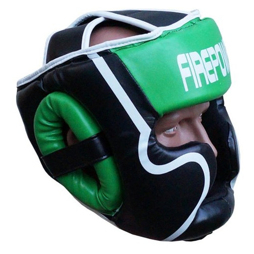 Шолом боксерський FirePower FPHGA5 (L) Зелений фото №1