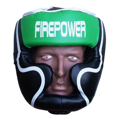 Шолом боксерський FirePower FPHGA5 (L) Зелений фото №2