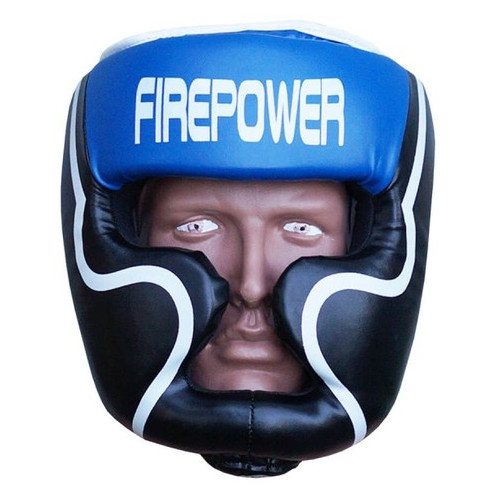 Шолом боксерський FirePower FPHGA5 (M) Синій фото №2