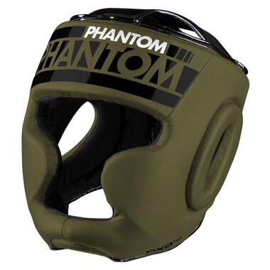 Боксерський шолом Phantom APEX Full Face Army Green фото №2