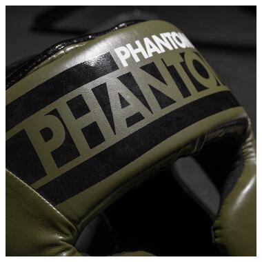 Боксерський шолом Phantom APEX Full Face Army Green фото №5