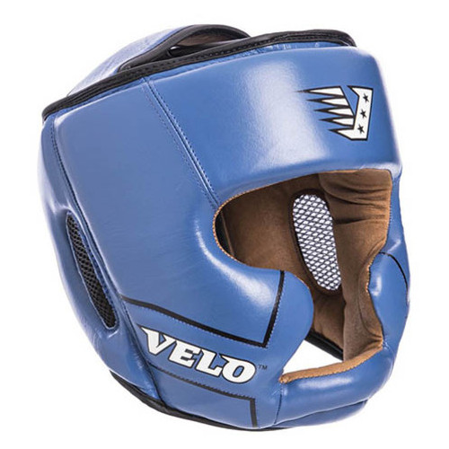 Шолом боксерський Velo з повним захистом VL-2219 XL Синій (37241045) фото №1