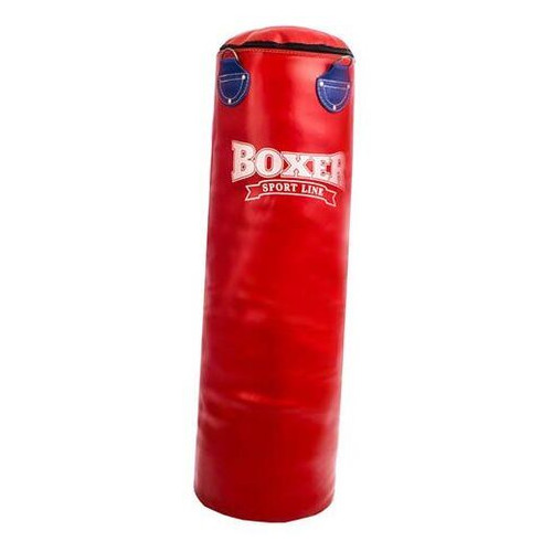 Мішок боксерський циліндр Boxer 1001 100см Червоний (37429273) фото №1