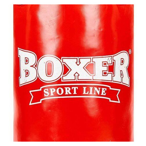 Мішок боксерський циліндр Boxer 1003 100см Червоний (37429274) фото №5
