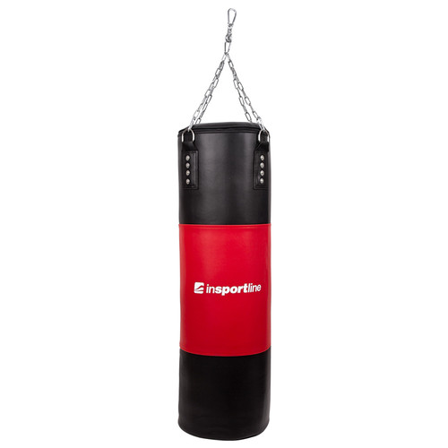 Боксерський мішок inSPORTline 40-80 кг – чорно-червоний (5502-2) фото №1