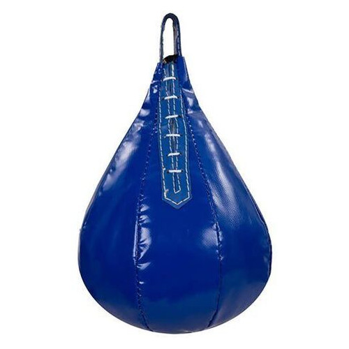 Груша набивна краплеподібна підвісна Boxer 1014-02 Синій (37429252) фото №2