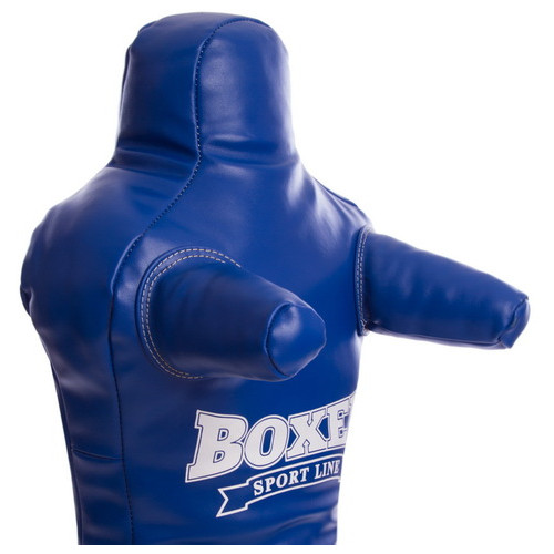 Манекен тренувальний для єдиноборств Boxer 1020-01 Синій (37588001) фото №3
