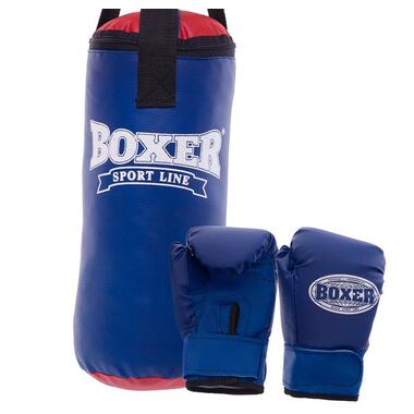 Боксерський набір дитячий Boxer 1008-2026 Чорно-синій (37508023) фото №1
