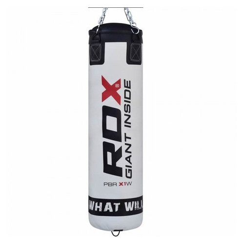 Боксерский мешок RDX Leather White 1.2м 40-50 кг фото №2