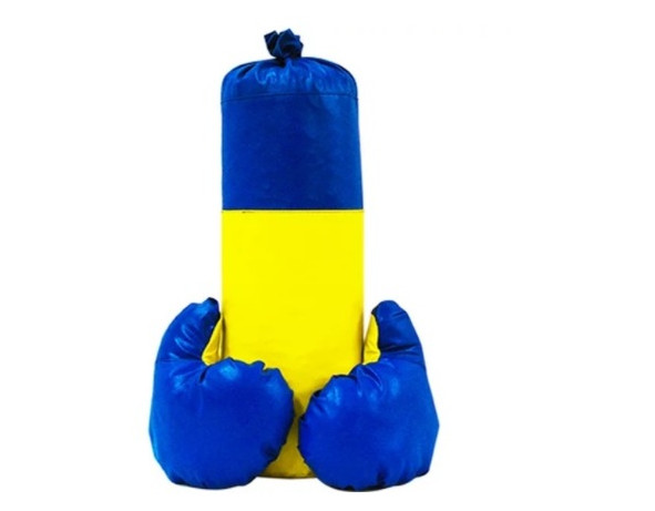 Боксерський набір Strateg Ukraine маленький висота 40 см діаметр 14 см (2014) фото №1