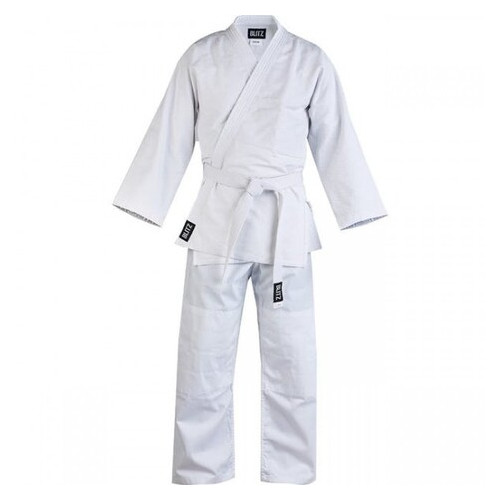 Кімоно для Дзюдо BlitzSport Student Judo Suit - 350g Біле (160) фото №1