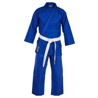 Кімоно для Дзюдо BlitzSport Student Judo Suit - 350g Синє (160) фото №1