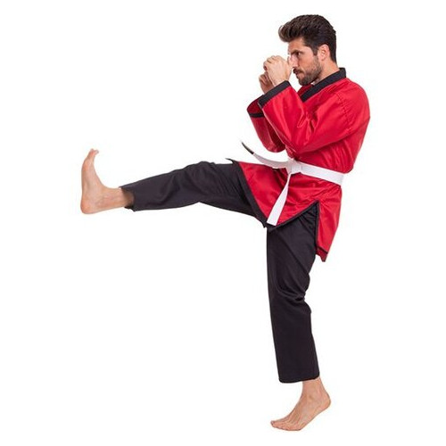 Кімоно для айкікендо карате FDSO Aykikendo Karate Ballonstar AKS 0 Червоно-чорний (37508020) фото №19