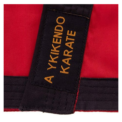 Кімоно для айкікендо карате FDSO Aykikendo Karate Ballonstar AKS 0 Червоно-чорний (37508020) фото №26