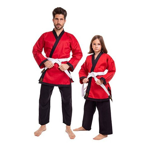 Кімоно для айкікендо карате FDSO Aykikendo Karate Ballonstar AKS 2 Червоно-чорний (37508020) фото №1