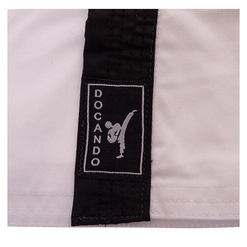 Кімоно для дукендо карате FDSO Docando Ballonstar DCS 0 Біло-чорний (37508021) фото №23